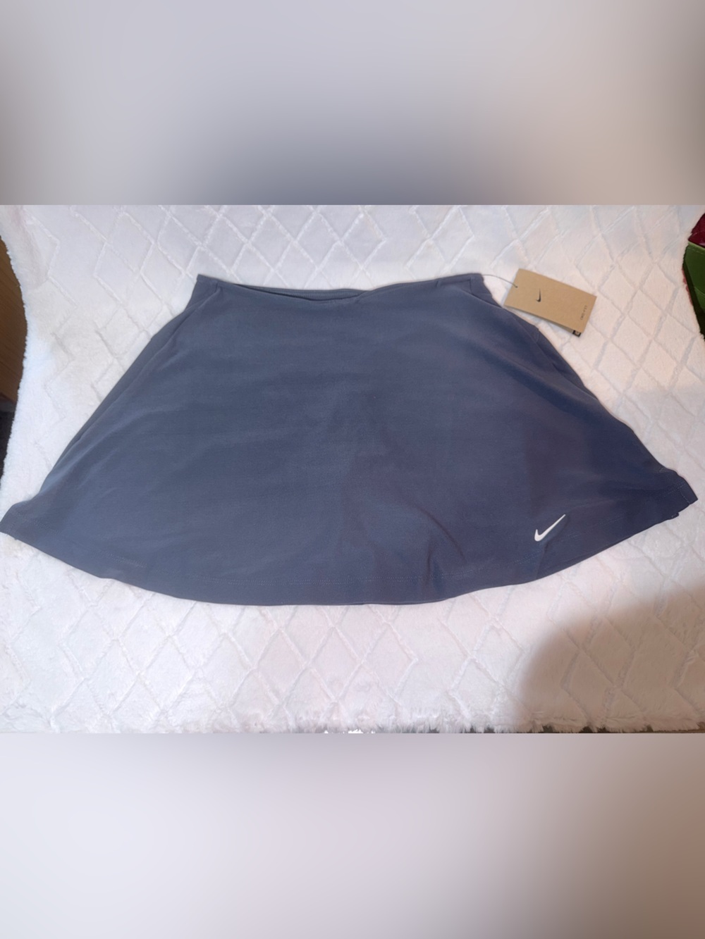 Nike Blue/gray Athletic Skort with White Swoosh